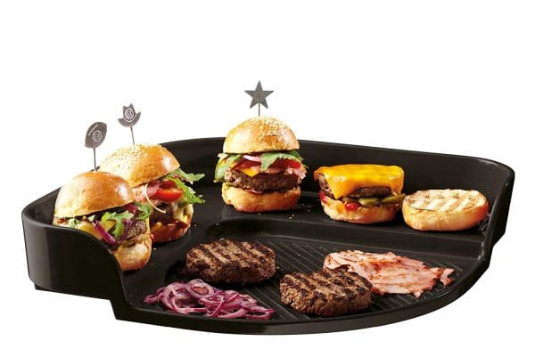 Emile Henry Eh797548 Burger Party Plaque Pour Barbecue